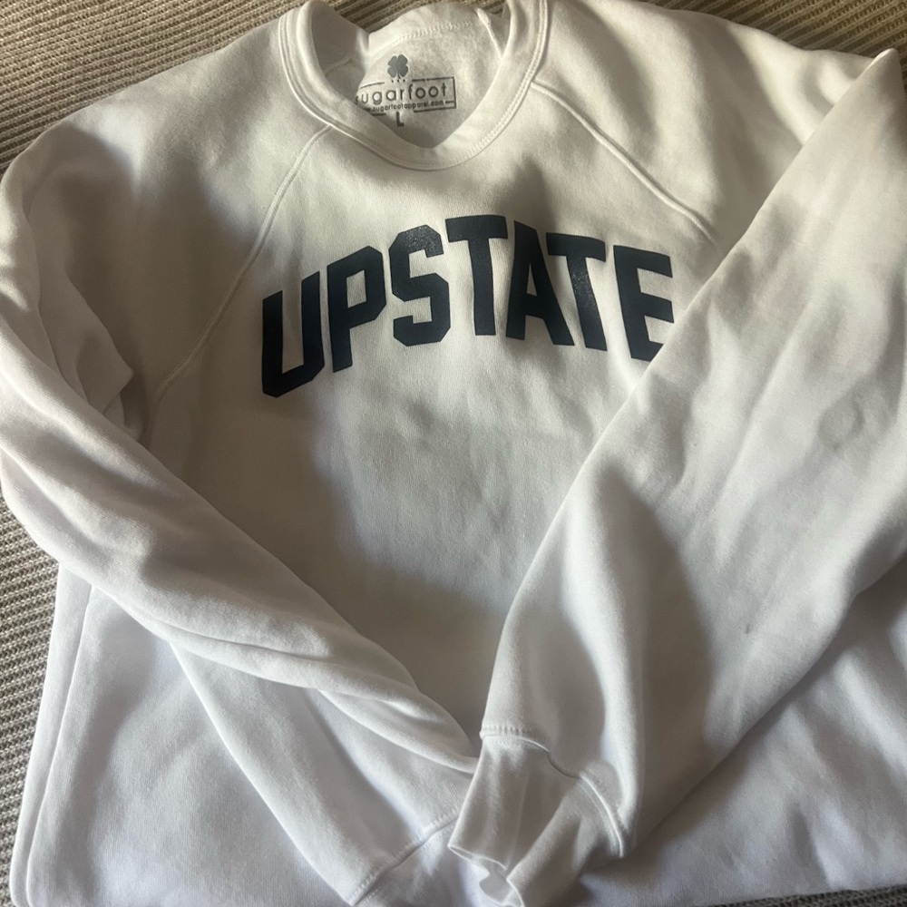 Sugar White Crewneck Sweater
